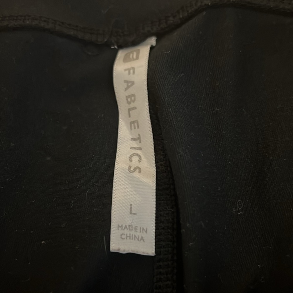 Fabletics Size Large Worn Once Lace Leggings - image 3